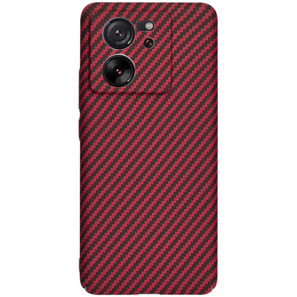 Techsuit - Carbonite FiberShell - Xiaomi 13T / 13T Pro - Red
