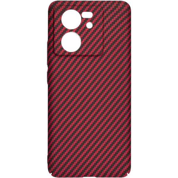 Techsuit - Carbonite FiberShell - Xiaomi 13T / 13T Pro - Red