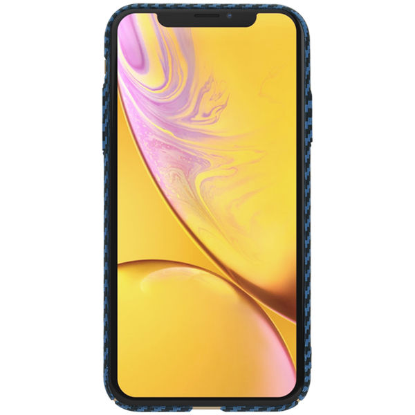 Techsuit - Carbonite FiberShell - iPhone XR - Cyan
