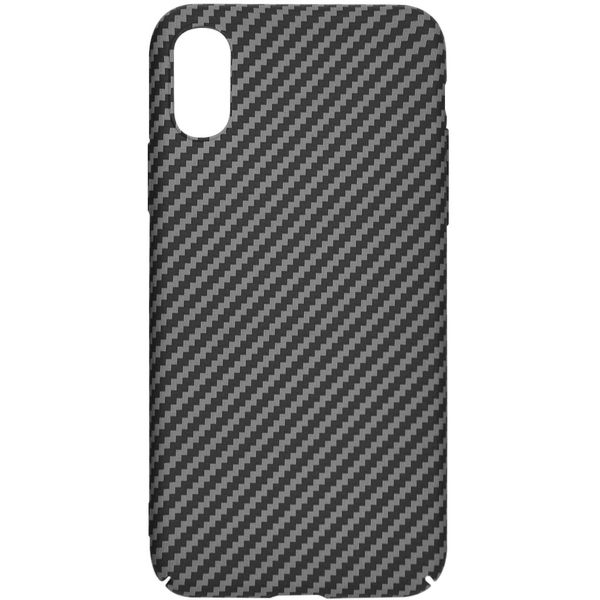 Techsuit - Carbonite FiberShell - iPhone X / iPhone XS - Black