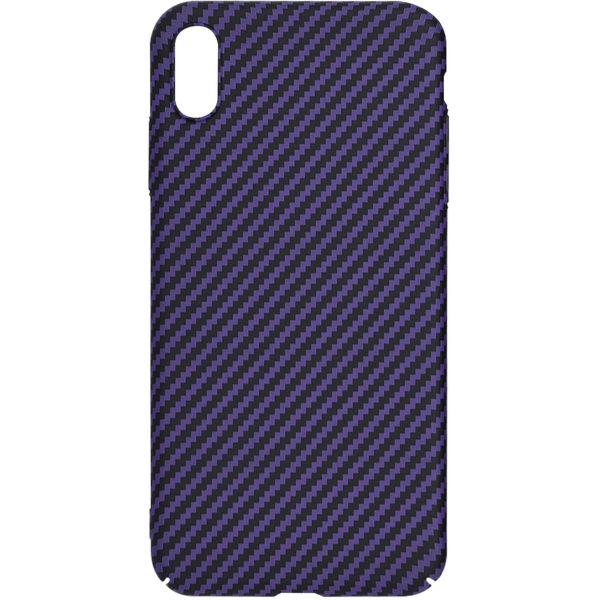 Techsuit - Carbonite FiberShell - iPhone XS Max - Purple