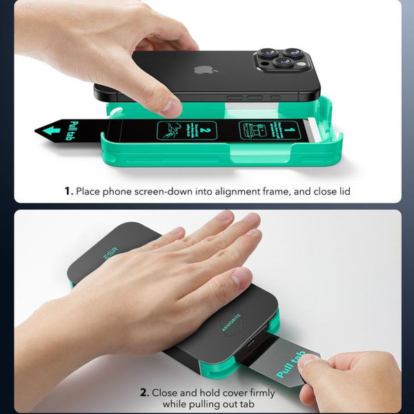 ESR - Armorite Screen Protector - iPhone 16 - Black