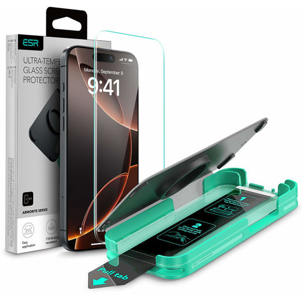 ESR - Armorite Screen Protector - iPhone 16 Pro - Clear