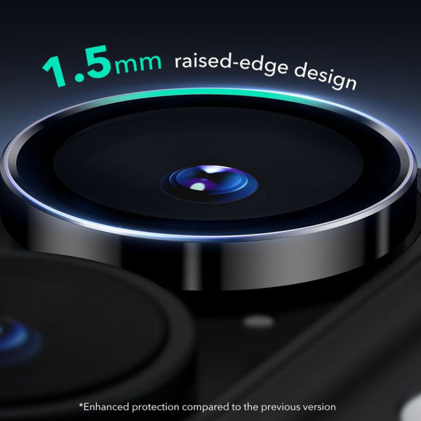 ESR - Armorite Camera Lens Protectors - iPhone 16 / iPhone 16 Plus - Black