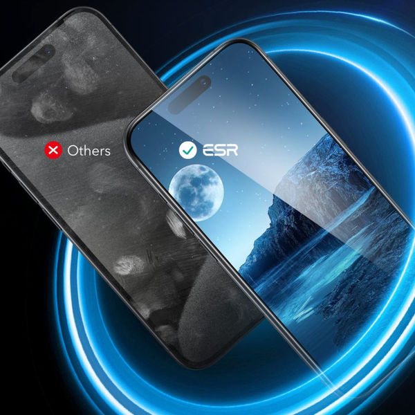 ESR - Tempered Glass (2 pack) - iPhone 16 Pro Max - Clear