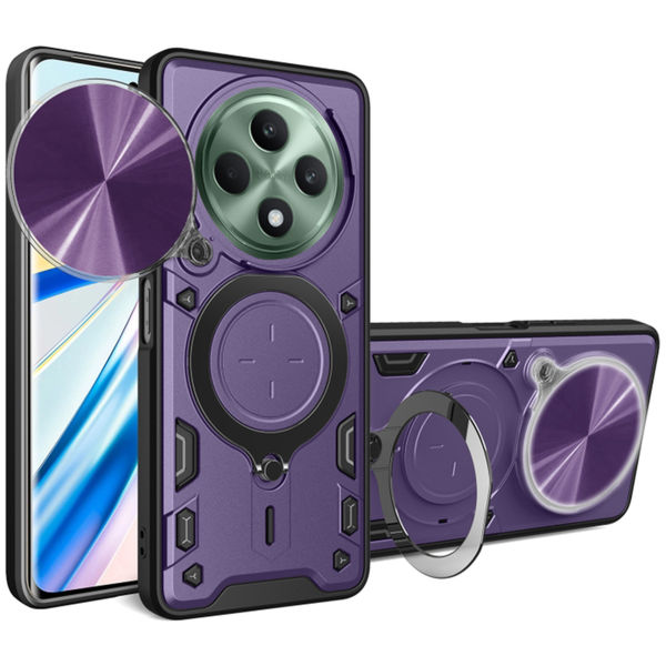 Techsuit - CamGuard Pro - Oppo Reno12 F 4G / Reno12 F 5G / Reno12 FS - Purple