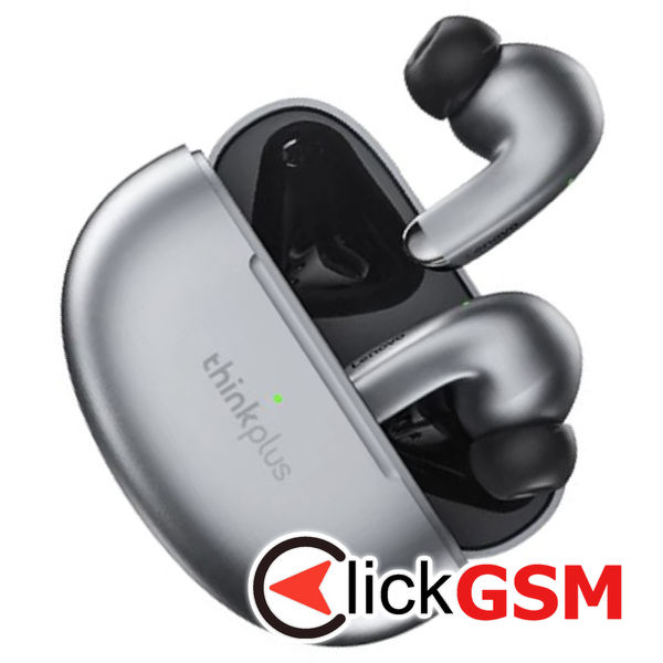 Lenovo - Wireless Earbuds ThinkPlus (LP5) - True Wireless Stereo, Bluetooth V5.2, Noise Reduction - Grey
