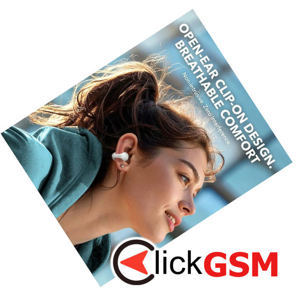 Anker - Wireless Earbuds SoundCore C30i (A3330G21) - Bluetooth 5.3, Open-Ear, IPX4, Noise Reduction, Microphone - White