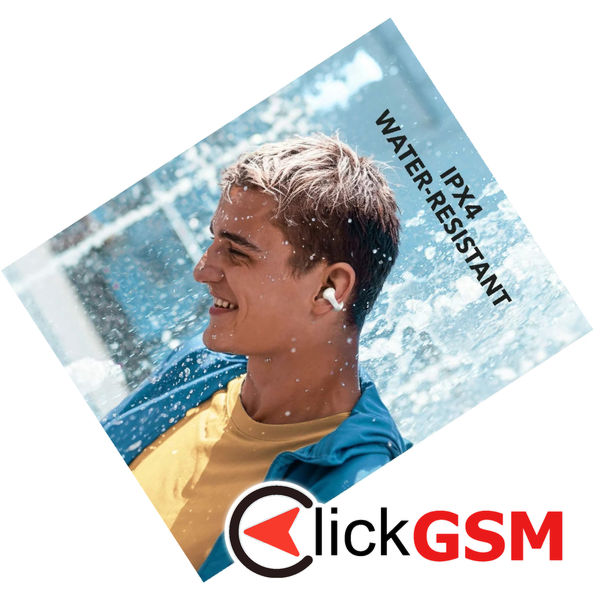 Anker - Wireless Earbuds SoundCore C30i (A3330G21) - Bluetooth 5.3, Open-Ear, IPX4, Noise Reduction, Microphone - White