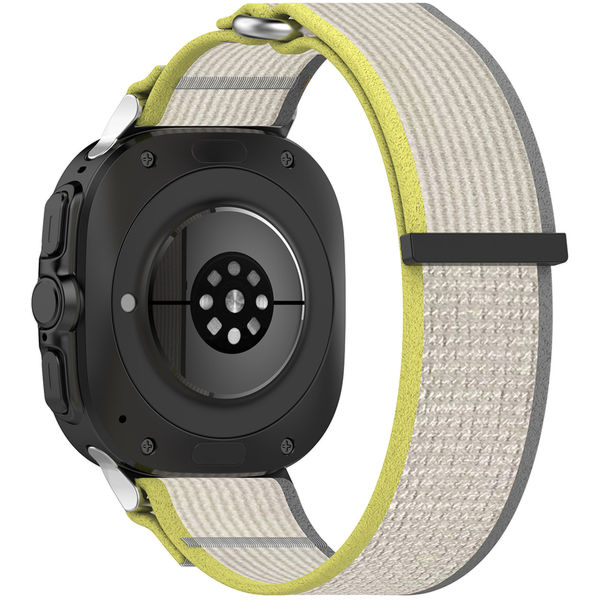 Techsuit - Watchband (W054) - Samsung Galaxy Watch Ultra 47mm - Yellow / Gray