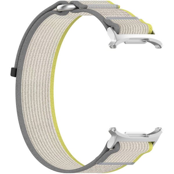 Techsuit - Watchband (W054) - Samsung Galaxy Watch Ultra 47mm - Yellow / Gray