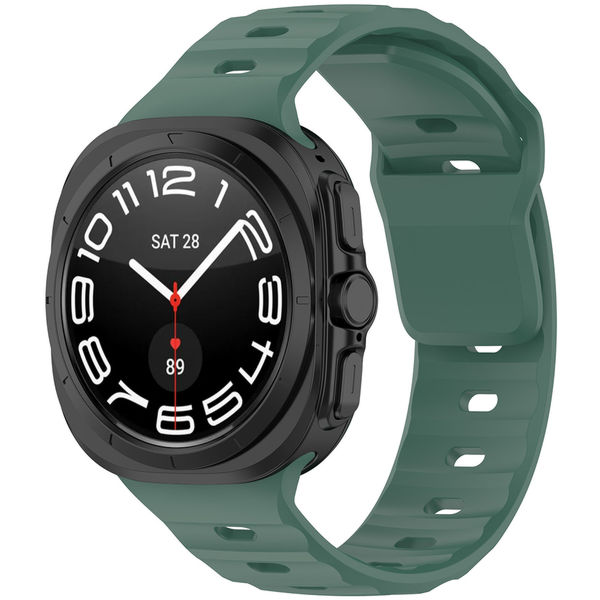 Techsuit - Watchband (W055) - Samsung Galaxy Watch Ultra 47mm - Dark Green