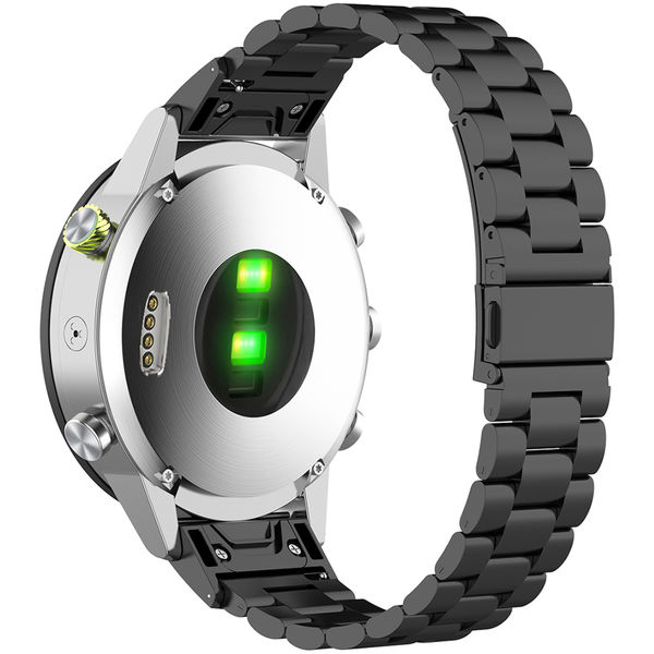 Techsuit - Watchband QuickFit 26mm (W010) - Garmin Fenix 3/3 HR/5X/5X Plus/6X/6X Pro/7X/7X Pro Solar - Black