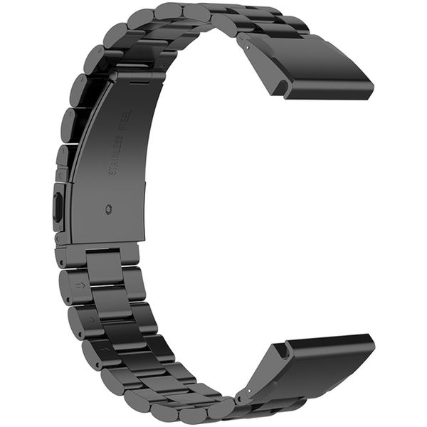 Techsuit - Watchband QuickFit 20mm (W010) - Instinct 2S/2S Solar/Approach S70 42mm/fenix 7S Pro Sapphire Solar - Black