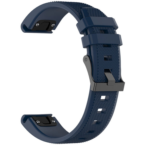 Techsuit - Watchband QuickFit 26mm (W058) - Garmin Fenix 3/3 HR/5X/5X Plus/6X/6X Pro/7X/7X Pro Solar - Navy Blue
