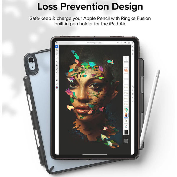 Ringke - Fusion - iPad Air 4 (2020) / Air 5 (2022) / Air 11 (2024) - Smoke Black