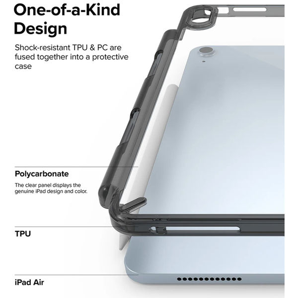 Ringke - Fusion - iPad Air 4 (2020) / Air 5 (2022) / Air 11 (2024) - Smoke Black