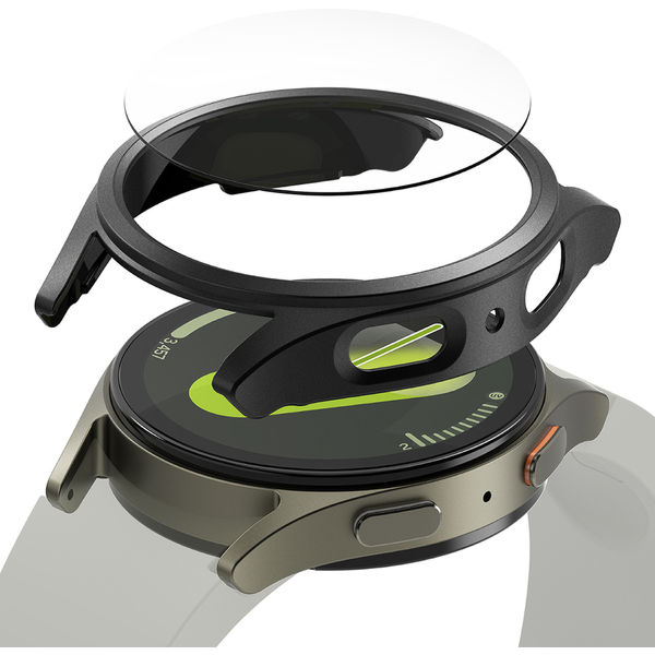 Ringke - Slim + Screen Protector - Samsung Galaxy Watch7 40mm - Titanium Black