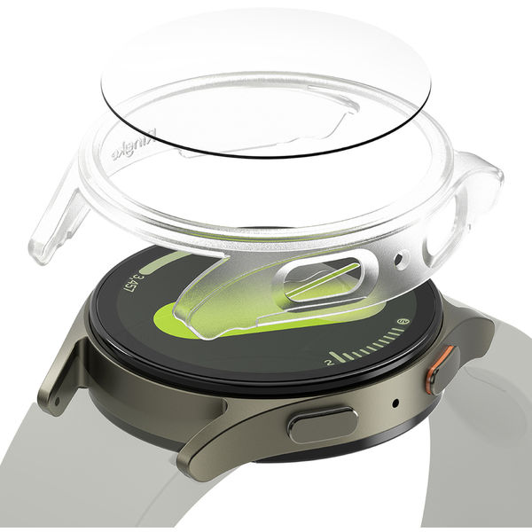 Ringke - Slim + Screen Protector - Samsung Galaxy Watch7 40mm - Alpine Clear