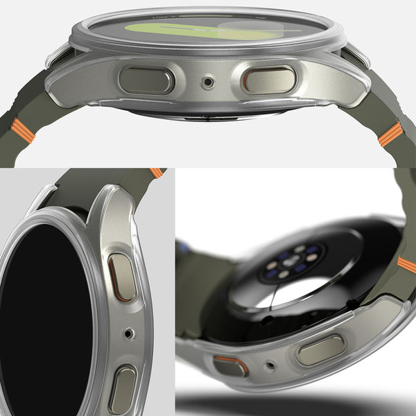 Ringke - Slim + Screen Protector - Samsung Galaxy Watch7 40mm - Alpine Clear