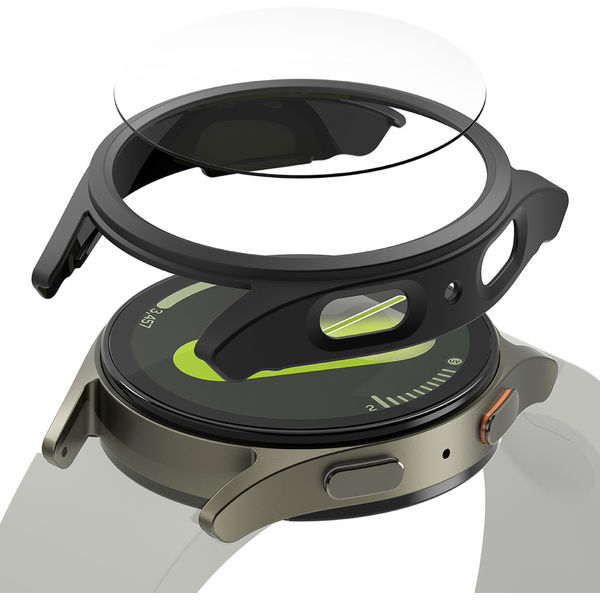 Ringke - Slim + Screen Protector - Samsung Galaxy Watch7 40mm - Matte Black