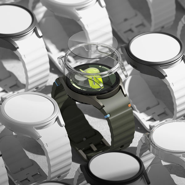 Ringke - Slim + Screen Protector - Samsung Galaxy Watch7 40mm - Matte Black