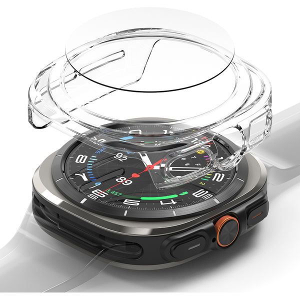 Ringke - Slim + Screen Protector - Samsung Galaxy Watch Ultra 47mm - Clear