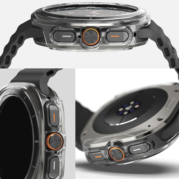 Ringke - Slim + Screen Protector - Samsung Galaxy Watch Ultra 47mm - Clear
