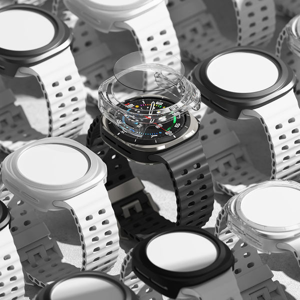 Ringke - Slim + Screen Protector - Samsung Galaxy Watch Ultra 47mm - Clear