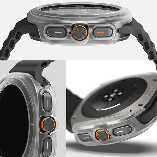 Ringke - Slim + Screen Protector - Samsung Galaxy Watch Ultra 47mm - Alpine Clear