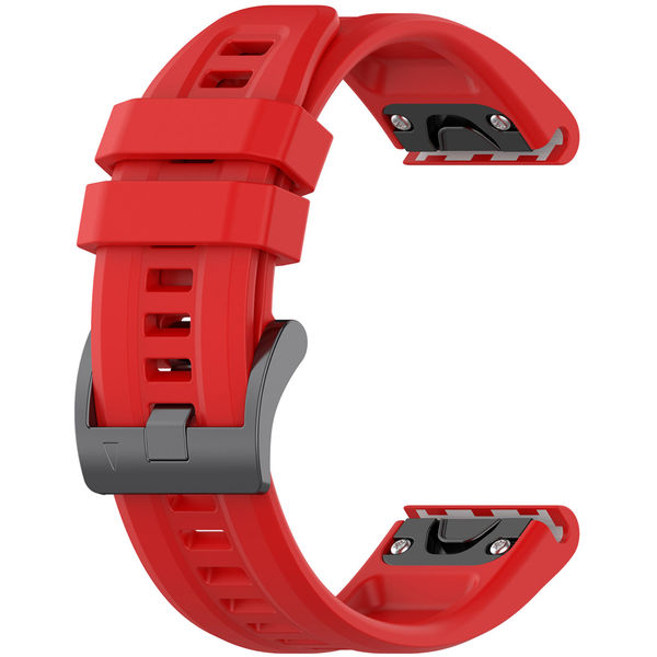 Techsuit - Watchband QuickFit 20mm (W060) - Instinct 2S/2S Solar/Approach S70 42mm/fenix 7S Pro Sapphire Solar - Red