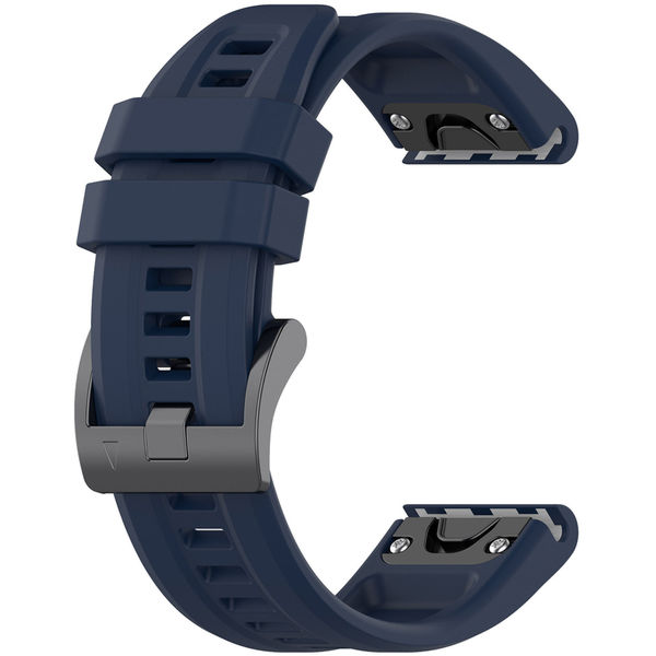 Techsuit - Watchband QuickFit 20mm (W060) - Instinct 2S/2S Solar/Approach S70 42mm/fenix 7S Pro Sapphire Solar - Navy Blue