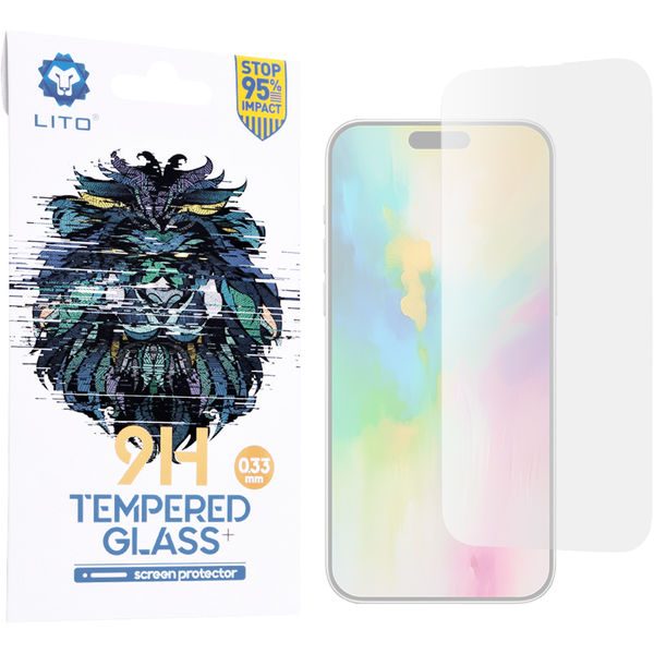 Lito - 2.5D Classic Glass - iPhone 16 Plus - Clear