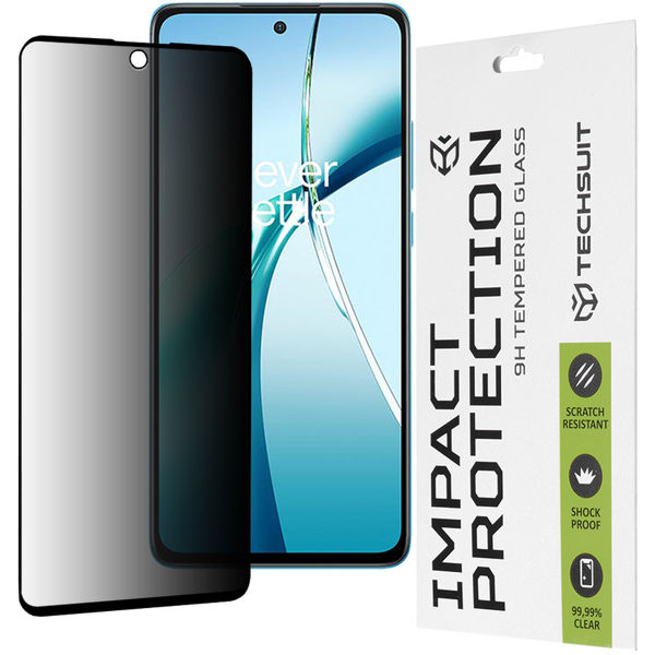 Techsuit - 111D Privacy Full Glue - OnePlus Nord CE4 Lite - Black