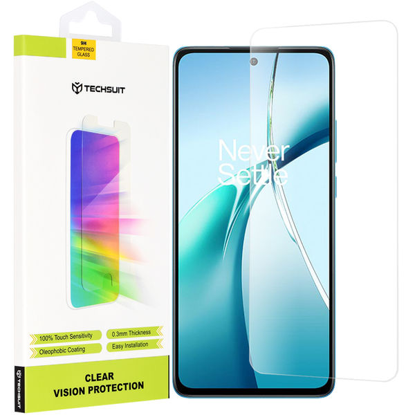 Techsuit - Clear Vision Glass - OnePlus Nord CE4 Lite - Transparent