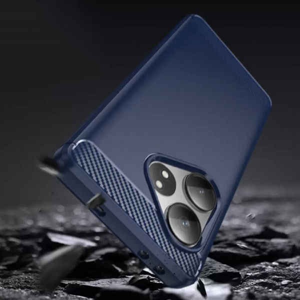 Techsuit - Carbon Silicone - Realme GT 6 / GT 6T - Blue