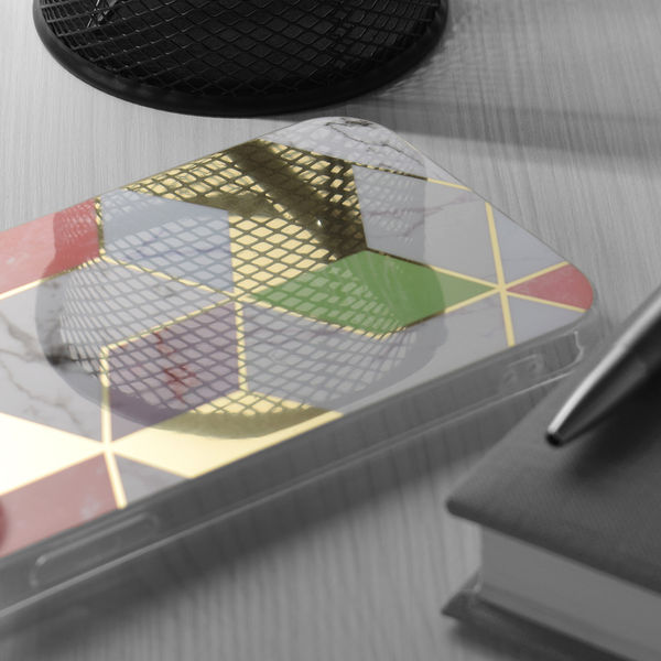 Techsuit - Marble Series - Samsung Galaxy S24 FE - Purple Hex