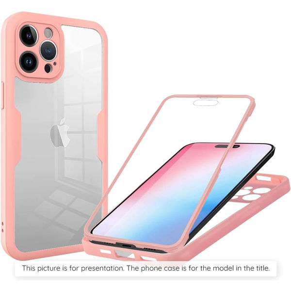 Techsuit - ColorVerse 360 Series + Screen Protector - Xiaomi Poco F6 Pro - Pink