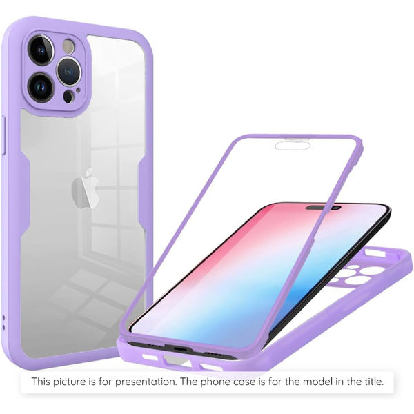 Techsuit - ColorVerse 360 Series + Screen Protector - Xiaomi Poco F6 Pro - Purple