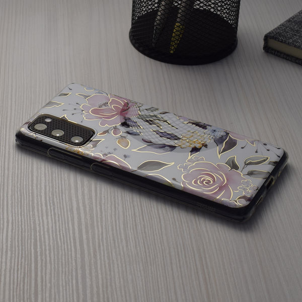 Techsuit - Marble Series - iPhone 16 - Chloe White