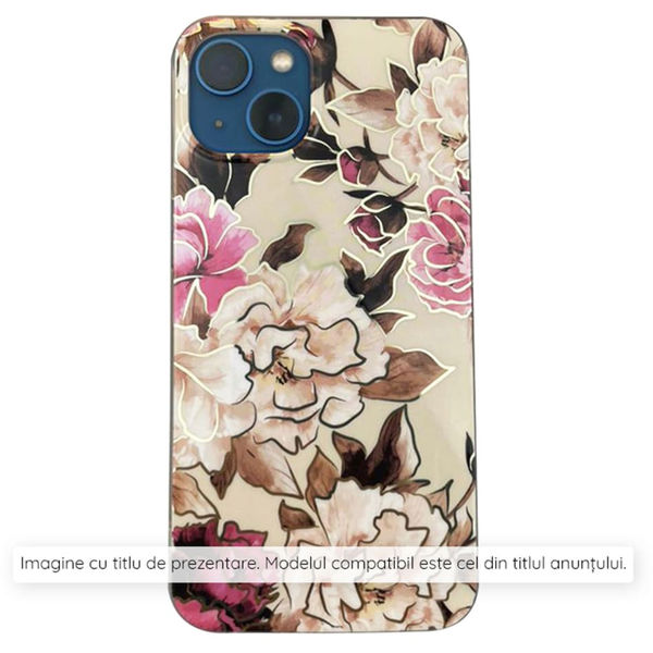 Techsuit - Marble Series - iPhone 16 Pro - Mary Berry Nude