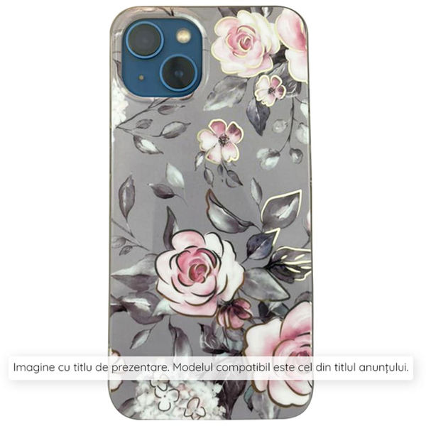 Techsuit - Marble Series - iPhone 16 Pro - Bloom of Ruth Gray