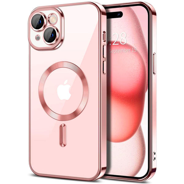 Techsuit - Luxury Crystal MagSafe - iPhone 16 Plus - Pink
