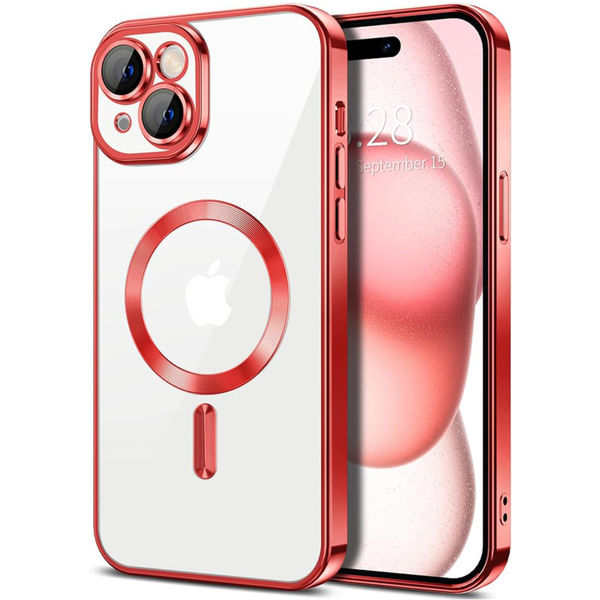 Techsuit - Luxury Crystal MagSafe - iPhone 16 Plus - Red