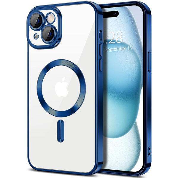 Techsuit - Luxury Crystal MagSafe - iPhone 16 Plus - Deep Blue