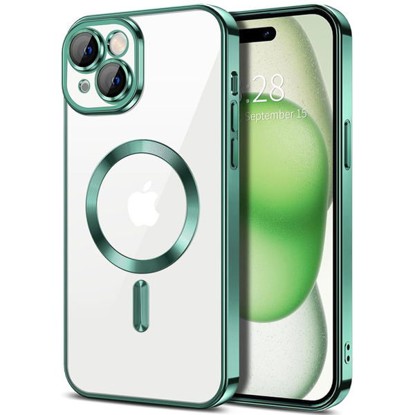 Techsuit - Luxury Crystal MagSafe - iPhone 16 Plus - Light Green
