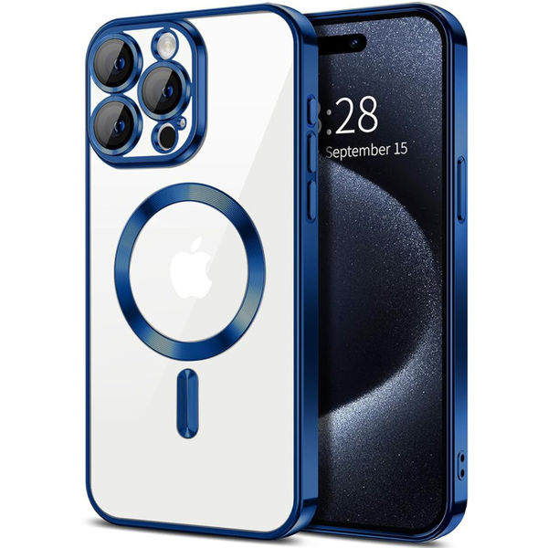Techsuit - Luxury Crystal MagSafe - iPhone 16 Pro Max - Deep Blue