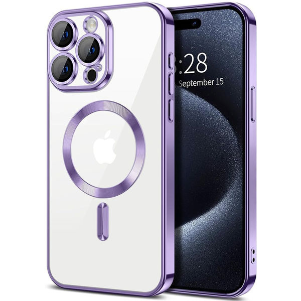 Techsuit - Luxury Crystal MagSafe - iPhone 16 Pro Max - Light Purple