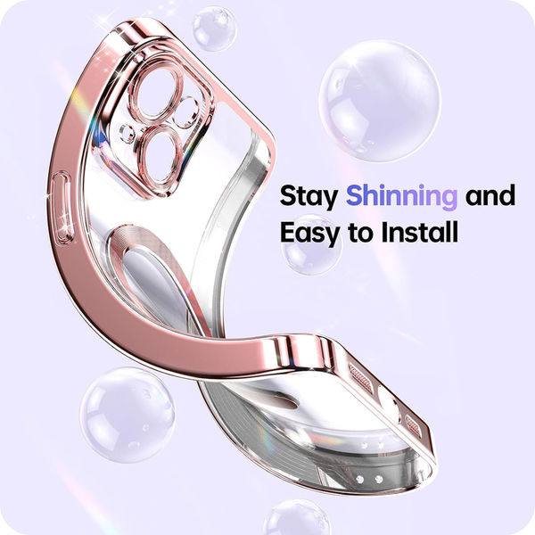 Techsuit - Luxury Glitter MagSafe - iPhone 16 - Light Purple