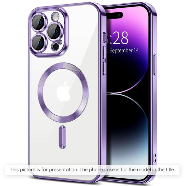 Techsuit - Luxury Crystal MagSafe - Samsung Galaxy A15 4G / A15 5G - Light Purple